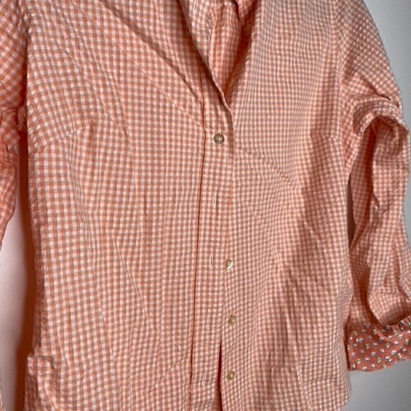 Vineyard Vines By Shep & Ian Shirt Size S Men's Button Down Collared Flip Cuffs - Picture 3 of 5